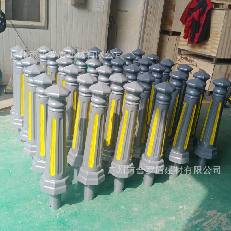 广州铸铁立柱广场警示柱防撞柱道路防护栏人行道防撞栏止车柱