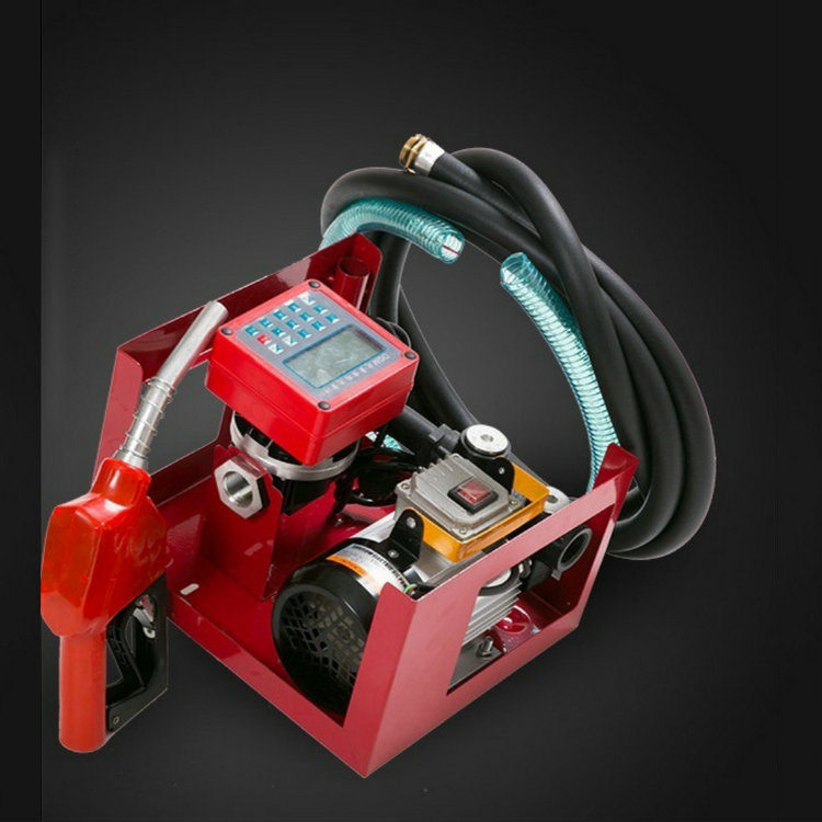 柏芮特12V24V220V计量抽油泵电动柴油加油泵定价定量车载加油泵
