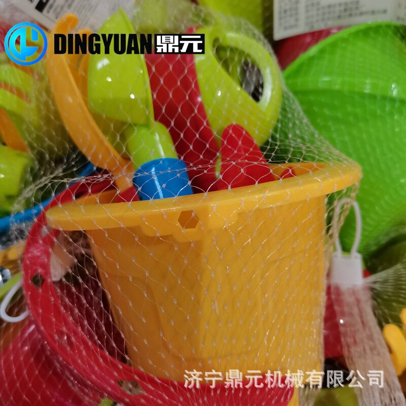 【设备工厂】商超网兜网袋塑料挤出网设备商超玩具网兜网袋设备