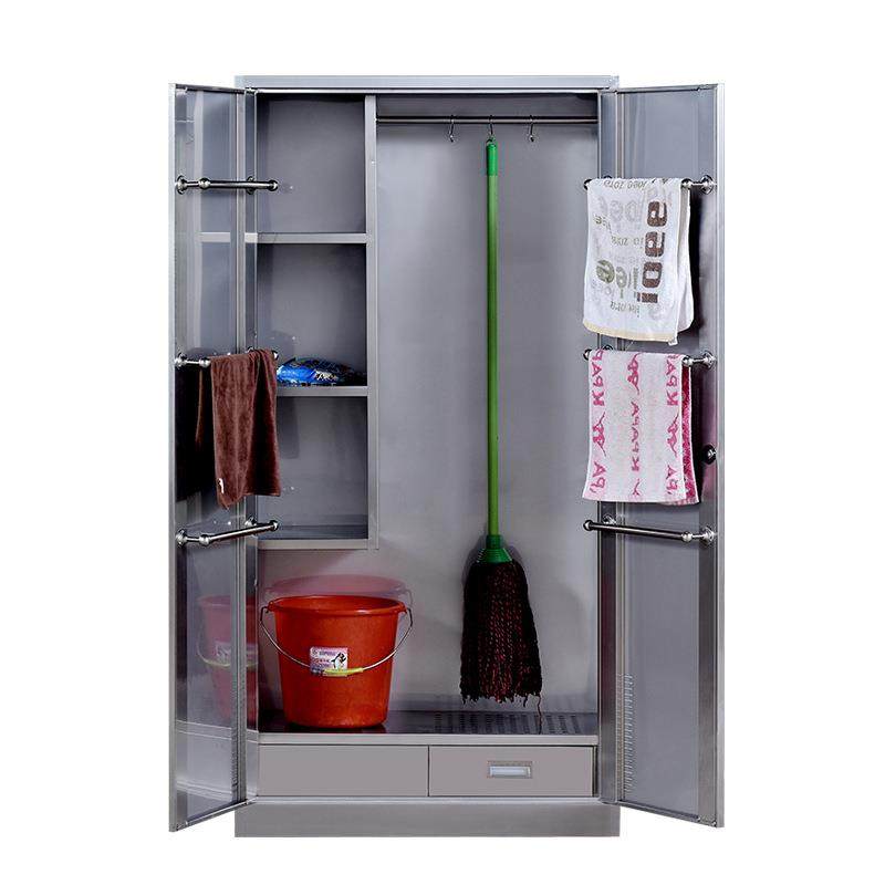 不锈钢清洁工具用品柜清洁柜卫生柜保洁柜拖把柜收纳柜储物柜,收纳整理,烫衣板及配件,淘宝优惠券,粉丝福利购,淘宝优惠卷