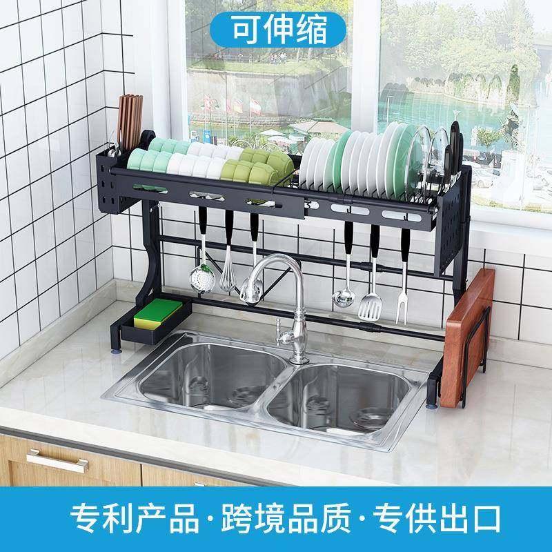 不锈钢伸缩水槽收纳架水池放碗架沥水碗架碟架厨具用品厨房置物架,纺织面料/辅料/配套,纺织机械配件,淘宝优惠券,粉丝福利购,淘宝优惠卷