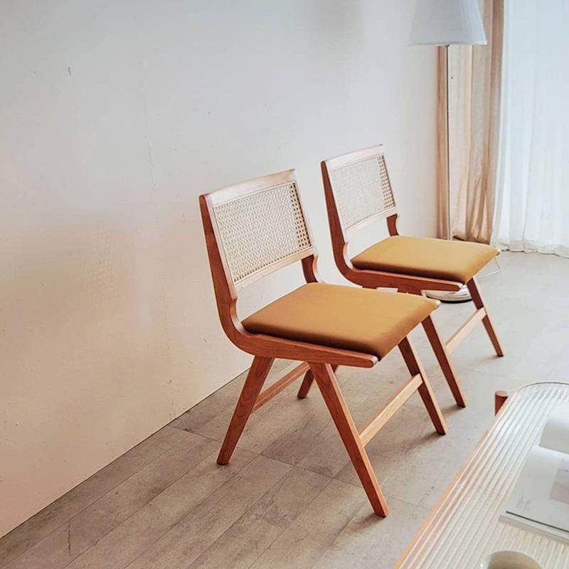 北欧日式藤编餐椅复古软包靠背椅民宿家用单人椅子vintag藤椅实木,纺织面料/辅料/配套,纺织机械配件,淘宝优惠券,粉丝福利购,淘宝优惠卷