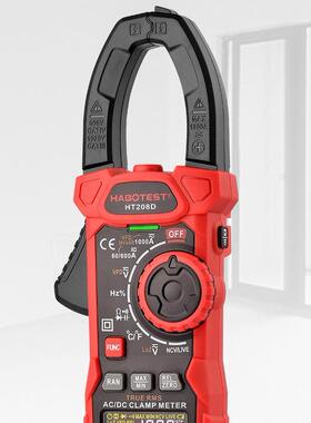 华博新品HT208D1000A交直流钳形表