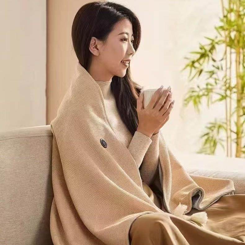 新款魔法电热加热肩颈发热披肩充电暖身盖毯办公室保暖披毯,节庆用品/礼品,新娘配件,淘宝优惠券,粉丝福利购,淘宝优惠卷