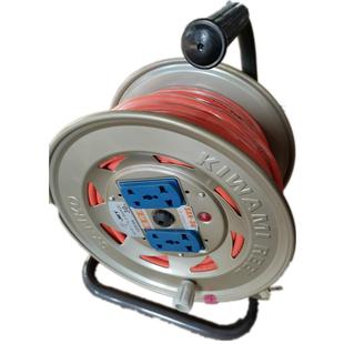 线盘长度可按要求生产2芯PVC电线电缆1.5平方30米一卷电源线插头