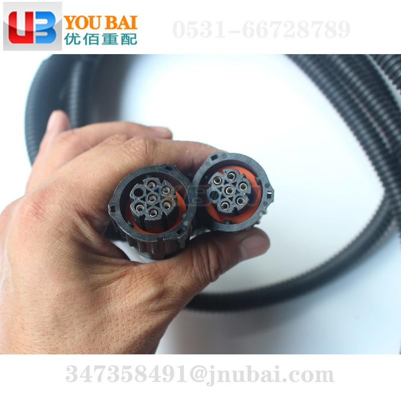 712-25457-6401重汽国五国六汕德卡配件尾灯线束C7H后尾灯线