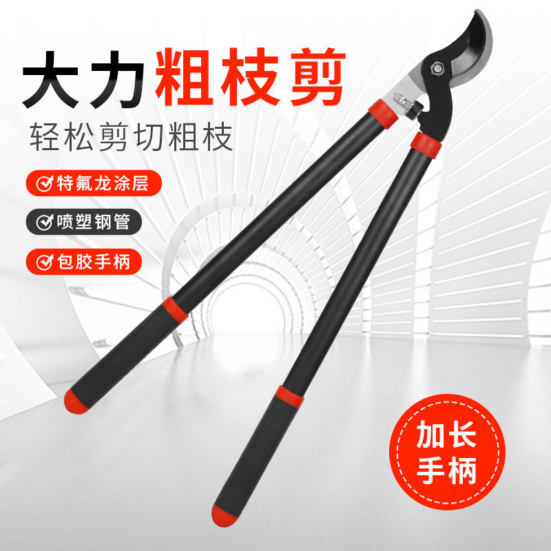 长柄修枝剪树枝剪刀园艺大剪果树修枝修剪树枝园林剪刀强力粗枝剪