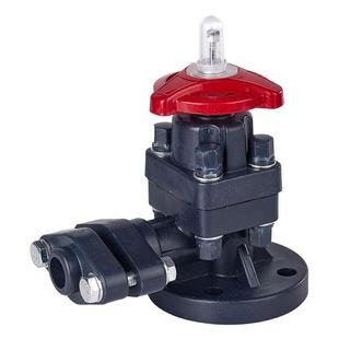 PVC液面计考克,PP法兰液位计考克,塑料考克液面计水位计考克