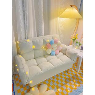 网红懒人沙发可折叠榻榻米沙发床单人双人小户型椅子阳台卧室躺椅