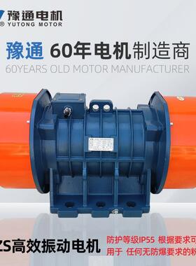 380v三相异步振动电机YZS/YZO/YZU/TZD工业震动脱水筛仓壁纯铜