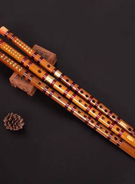 笛子竹笛初学成人儿童零基础入门专业演奏级G调横笛F调乐器