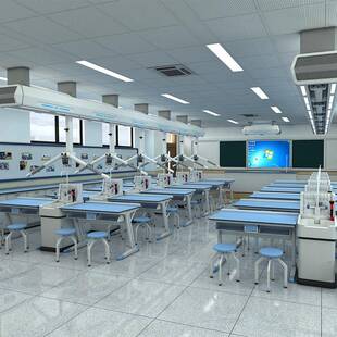 理化生学生实验桌化学实验台物理生物中小学科学教室实验室储物