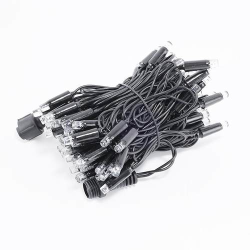 热销户外防水灌胶泡壳直线灯串街道亮化公母接led高亮闪灯串