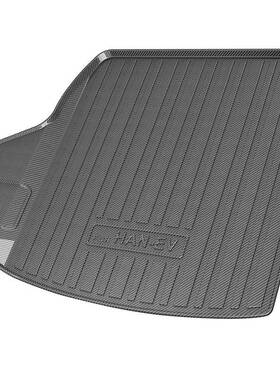 适用比亚迪汉EV后备箱垫专用汽车tpe尾箱垫子装饰