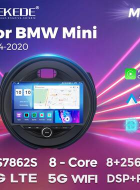 适用于BMWMini14-20款宝马mini车载安卓大屏导航仪无线carplay