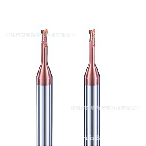 小径铣刀1R0.1-4R0.2深沟圆鼻刀HRC70钨钢立铣刀1R0.1*12*50L*6d