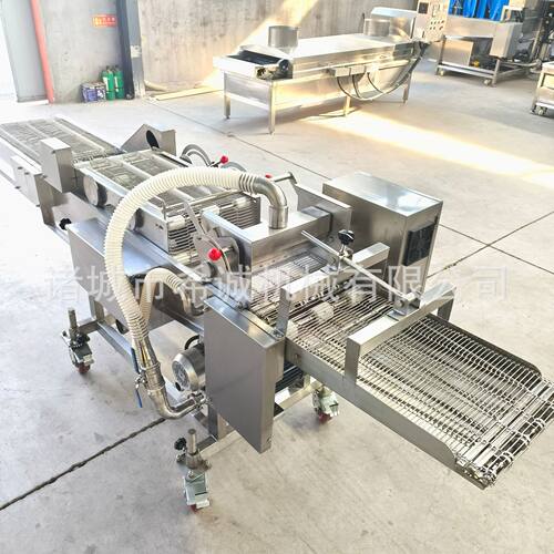 XC-300型小酥肉肉浸浆机商用海产品裹浆设备预制菜挂浆机器