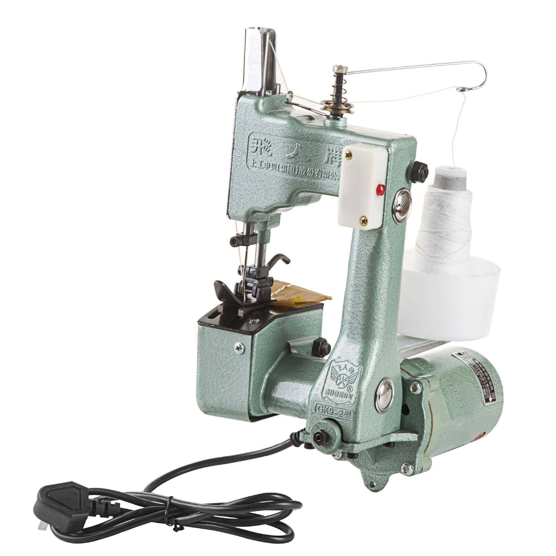 缝包机飞人牌打包机缝快递袋蛇皮袋大米袋纸袋编织袋手提电动缝包