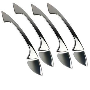 适用奔驰W204W212GLKC级E级MLCLA款汽车电镀车门拉手盖