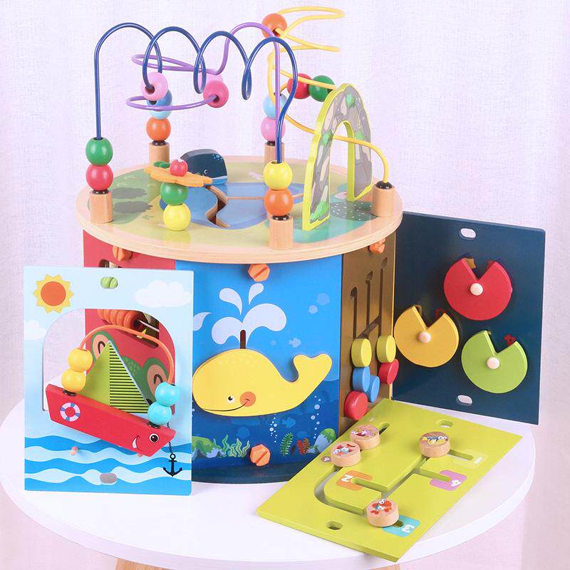 串珠大绕珠木质宝宝益智婴儿童玩具热卖早教智力开发亲子玩具