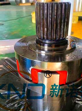 XND-GR38T梅花联轴器/GR38T带花键轴星形联轴器/按图加工联轴器厂