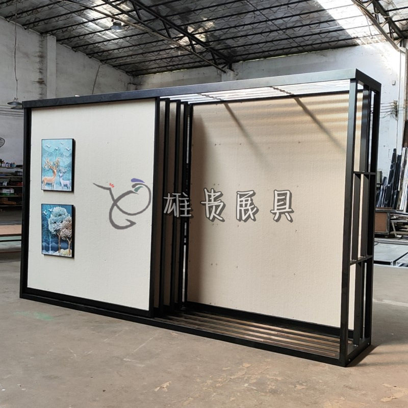画报陈列架影楼饰品柜影楼饰品收纳柜画框展示架挂画展架