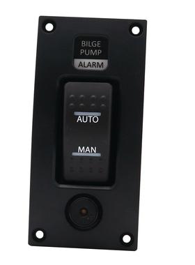 新品船舶游艇12-24V舱底泵开关带警报85db蜂鸣器低压开关