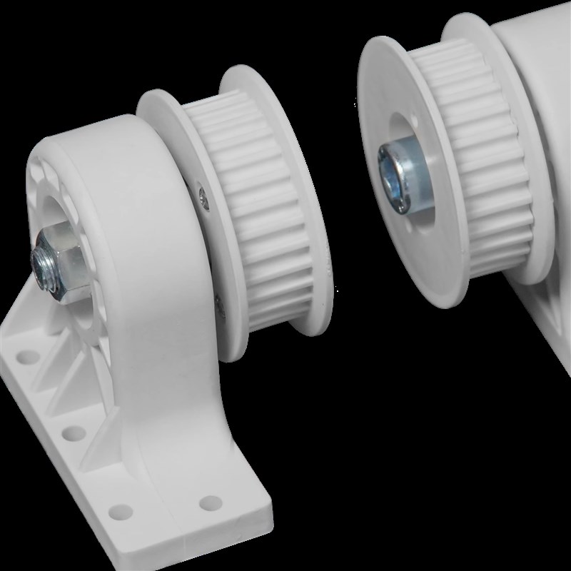 通风柜5M同步轮同步装置PP传动轮传动装置套装含S滑轮同步带同步
