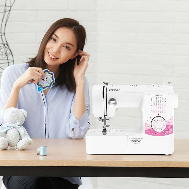 兄缝纫机MTM27PK2弟7TPK电动吃家用厚衣车台式多功能带锁边