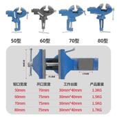 小台钳小型台虎钳钳迷你工作家台用桌钳夹具d273iy平口钳多能夹功
