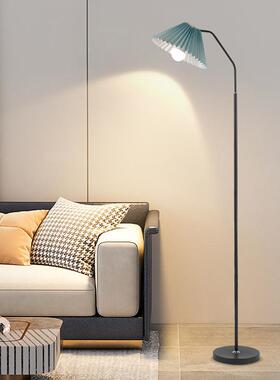 落百褶ins风日式家居轻奢角落地灯卧室78043客厅沙发床式头墙简约