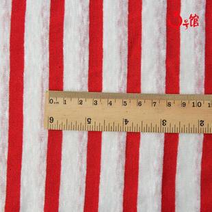 针装 条纹棉麻STR服布料厂家直供现货 织亚麻布料薄款