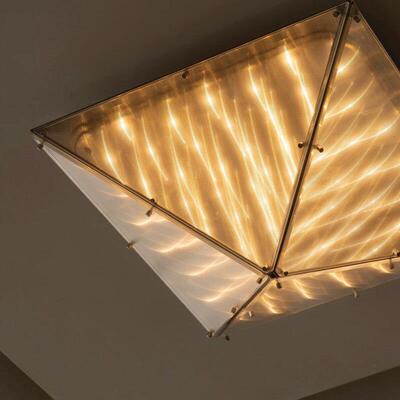 SINGCHAN吸顶灯设计师间卧室厅餐61853楼梯书房样板简客约玻厅璃