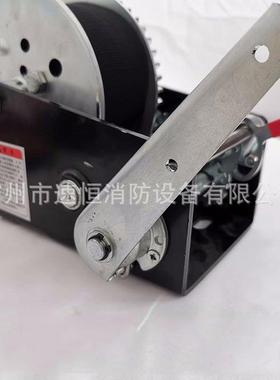 手盘钢丝绳牵引绞手摇手动车绞机68264卷扬机拖动绞车绞盘