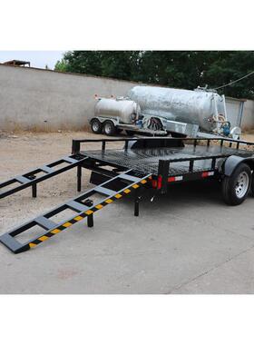 3吨挖拖掘机拖车汽38845车拖车钩机车板拖车汽平车拖车