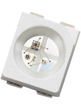 3528七彩带IC快慢闪ED贴片灯珠内闪置IC发光力二3528带IC级L管实