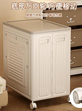 衣服容纳收箱大量家用翻盖整理箱床头柜换季衣物被79622子储物箱