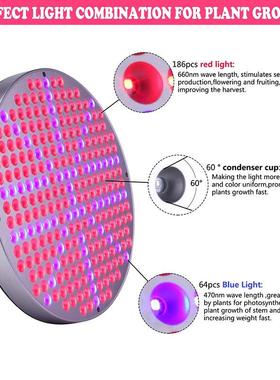 热卖50WSLT20182植物生长灯UFO苗园U育FO植生长灯套物件UFO艺补光