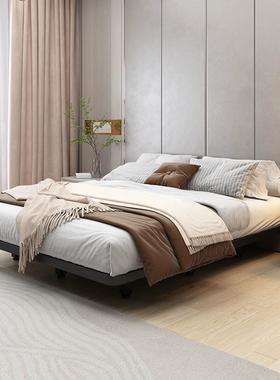 网屋红落地式床架小室户型卧悬浮床出租加厚出租房接拼家VPD用主