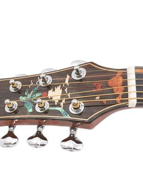 41寸全单吉云u杉玫瑰木全出单板吉他高端演gitar民谣SSP他木吉他