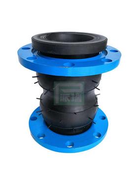 伸缩管补偿软连接道柔橡胶软接头法兰式橡胶接软OKQ连法兰性接头