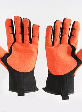 制TPR机械手缝套防撞石油防工具防震IXI防切割多用途护手套