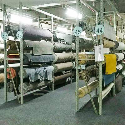 广州服装仓库货架仓储电衣架置架重型服库房定物商厂铁架子95320