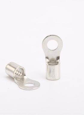 形裸头RN22圆-8TO型冷压接线端头OT端B铜鼻子RNBT85391O型圆形裸