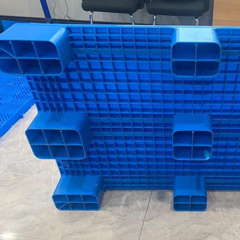 大九角塑料QBP盘长方形双面托型塑加厚防渗漏料大角九网格