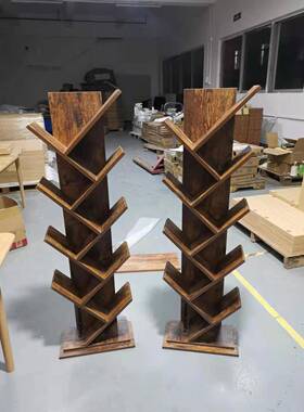 东莞厂家落地树XMG形9层小空间书架公办客室厅生学家用