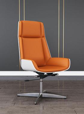 简约老板椅会议椅电椅会客椅椅椅办公椅大班77703职脑员办公洽谈