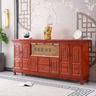 全实木供桌佛台案家用财香木农条村樟神中堂供奉神台供台客厅9677