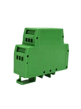 导轨控制外壳DR23塑料材外壳PLC工控盒80x70x26MM仪表壳体