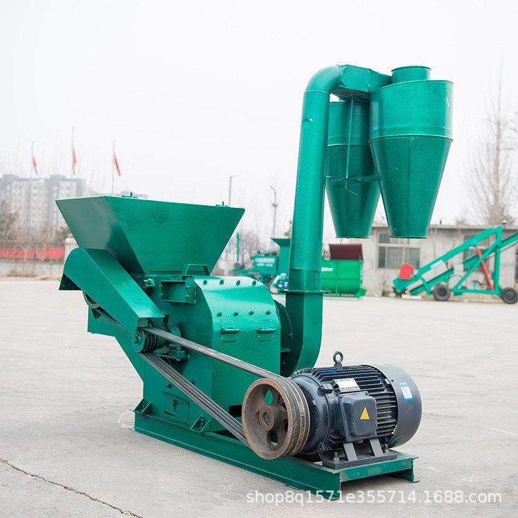 电动小型沙克龙粉碎机齿盘式粮食谷物磨粉机自吸上料研磨破碎机